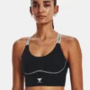 Women's Project Rock Infinity Mid Sports Bra -Deals Haute Vex Store V5 1373590 002 FC