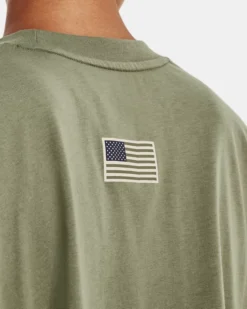 Women's Project Rock Veterans Day Short Sleeve -Deals Haute Vex Store V5 1373609 346 BCKDET