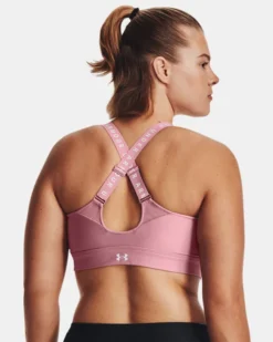 Women's UA Infinity High Zip Sports Bra -Deals Haute Vex Store V5 1373860 697 BC XL