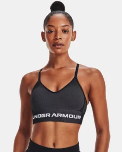 Women's UA Seamless Low Longline Rib Sports Bra