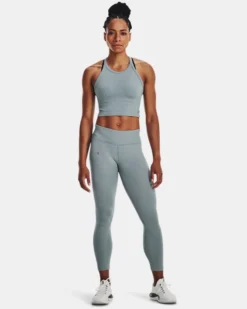 Women's UA RUSH™ Seamless Ankle Leggings -Deals Haute Vex Store V5 1373928 465 FSF