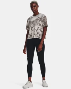 Women's UA RUSH™ Energy Printed Short Sleeve -Deals Haute Vex Store V5 1373974 176 FSF