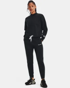 Women's UA Essential Fleece Script Pants -Deals Haute Vex Store V5 1374105 001 FSF