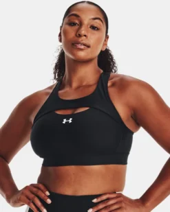 Women's Armour Mid Crossback Harness Sports Bra -Deals Haute Vex Store V5 1374528 001 FC LG