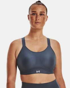 Women's UA Infinity High Crossover Sports Bra -Deals Haute Vex Store V5 1376882 044 FC LG