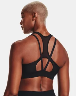 Women's UA Infinity Low Mesh Sports Bra -Deals Haute Vex Store V5 1376886 001 BC MD