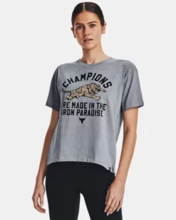 Women's Project Rock Iron Heavyweight Short Sleeve