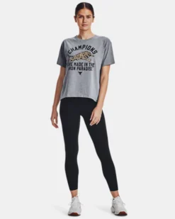 Women's Project Rock Iron Heavyweight Short Sleeve -Deals Haute Vex Store V5 1376918 035 FSF