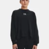 Women's UA Rival Terry Oversized Crew -Deals Haute Vex Store V5 1376995 001 FC
