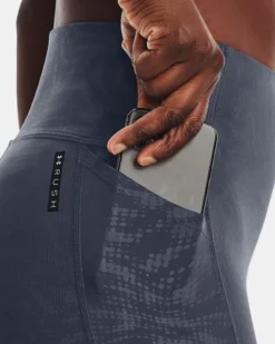 Women's UA RUSH™ Emboss Perf Leggings -Deals Haute Vex Store V5 1377060 044 SIDEDET