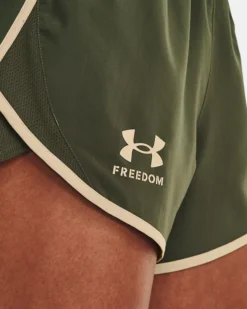Women's UA Freedom Fly-By Shorts -Deals Haute Vex Store V5 1377083 390 SIDEDET