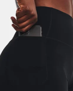 Women's UA Meridian Middy Shorts -Deals Haute Vex Store V5 1377085 001 SIDEDET