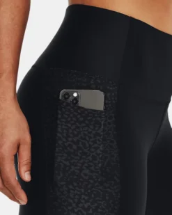 Women's HeatGear Printed Ankle Leggings -Deals Haute Vex Store V5 1377099 001 SIDEDET