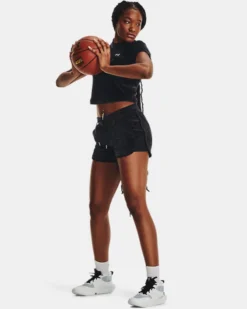 Women's UA Velour OG Shorts -Deals Haute Vex Store V5 1377149 001 FSF