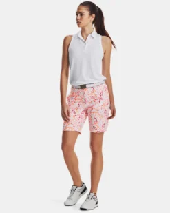 Women's UA Links Printed Shorts -Deals Haute Vex Store V5 1377340 101 FSF
