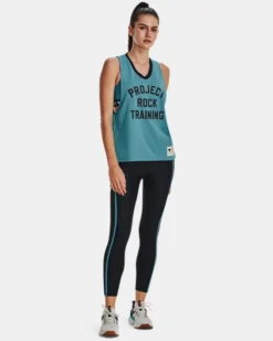 Women's Project Rock Penny Mesh Reversible Tank -Deals Haute Vex Store V5 1377459 433 FSF
