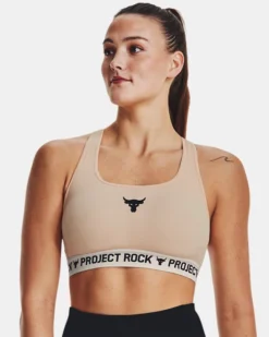 Women's Project Rock Crossback Training Ground Sports Bra -Deals Haute Vex Store V5 1377462 832 FC MD