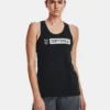 Women's UA Softball Wordmark Bar Tank -Deals Haute Vex Store V5 1377685 001 FC