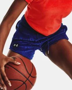 Women's UA Velour Rose Shorts -Deals Haute Vex Store V5 1377859 456 FCADD