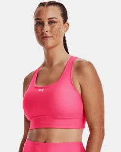 Women's UA Crossback Longline Sports Bra -Deals Haute Vex Store V5 1377916 683 FC LG