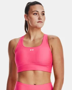 Women's UA Crossback Longline Sports Bra -Deals Haute Vex Store V5 1377916 683 FC MD