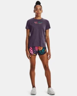 Women's UA Run In Peace Shorts -Deals Haute Vex Store V5 1377919 541 FSF