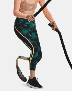 Women's Project Rock HeatGear Printed Ankle Leggings -Deals Haute Vex Store V5 1377954 722 FCADD