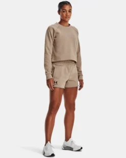 Women's UA Terry Shorts -Deals Haute Vex Store V5 1378652 236 FSF