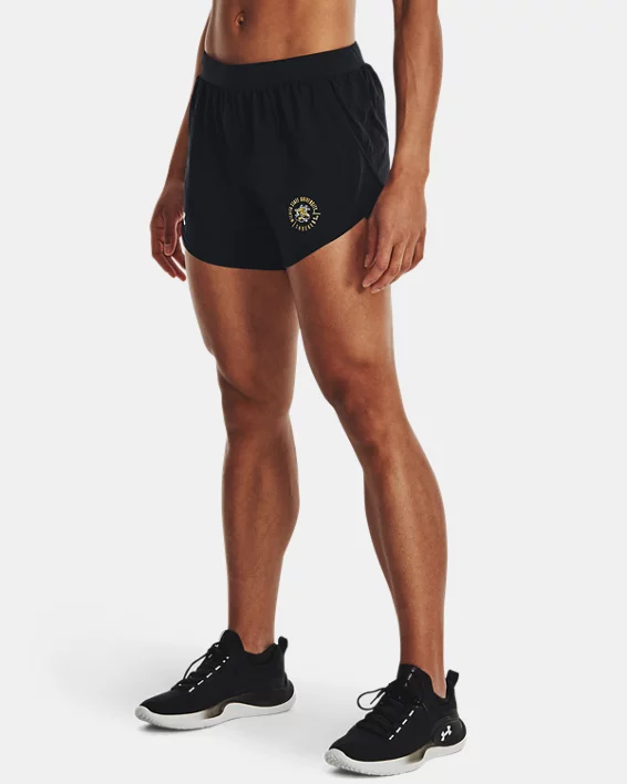 Women's UA Fly-By Collegiate Shorts 3 Women's UA Fly-By Collegiate Shorts