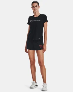 Women's UA Performance Cotton Collegiate Shorts -Deals Haute Vex Store V5 5119665 001 FSF